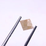 0.93 Ct kite shape salt and pepper natural loose diamond for engagement ring and luxury jewelry