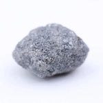 2.00 carat grey rough Natural diamond with raw uncut texture and natural crystal structure, showcasing untamed earthy beauty.