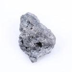 2.03 Ct grey rough diamond in its natural uncut form, highlighting authentic rare brilliance and raw organic texture.