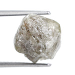 grey color excellent i3 ideal cut rough diamond and large rose cut diamond