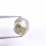 2.48 ct natural grey rough diamond uncut raw rustic diamond for jewelry making.