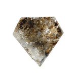 0.99 Ct brown grey kite cut natural diamond with soft tones and bold shape for modern luxury jewelry