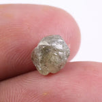 2.48 ct natural grey rough diamond uncut raw rustic diamond for jewelry making.
