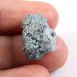 unpolished natural diamond and rough diamond stone before cutting process blue rough diamond