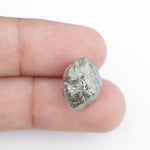 grey color rough diamond old mine cut vs modern cut