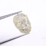 1.87 ct natural grey rough diamond uncut raw rustic mined stone for jewelry making.