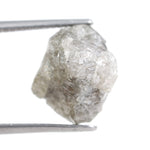 grey color rough diamond and grey diamond gemstone