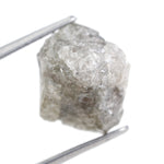 grey color rough diamond and grey diamond gemstone