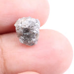 3.16 Ct Loose Uncut Raw Rough Diamond Grey Colored Diamond Use For Jewerly