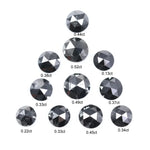 natural conflict free diamonds, real natural diamonds, black raw diamond, black rose gold engagement ring, black silver engagement rings