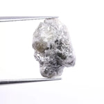 7.29 Ct Natural Loose Grey Rough Diamond Uncut Rare Raw Diamond Use For Jewerly