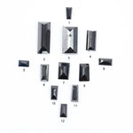 natural black diamond baguette cut loose raw diamond offering diamods for black diamond engagement ring in