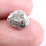 4.70 Ct Natural Loose Grey Rough Raw Uncut Raw Diamond Use For Custom Jewerly