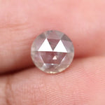 1.35 Ct round cut white lab grown diamond loose stone with brilliant round facets and bright sparkle