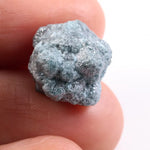 raw cut diamond crystal with natural raw diamond stone appearance blue rough diamond