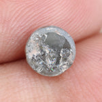 grey colour natural diamond ring for women