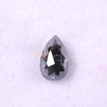 1.08 Ct Pear Cut Diamond Natural Black Diamond Pear shape diamonds, raw natural diamond.
