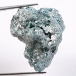 blue raw diamond crystal with natural uncut gemstone appearance natural rough diamond