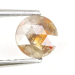 natural grey brown diamond bracelet and natural grey brown diamond earrings