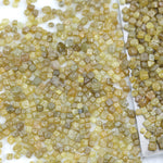 fancy yellow raw diamond with natural rough texture for jewelry