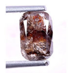 0.75 Ct loose brown radiant cut natural diamond perfect loose diamond for wedding jewelry