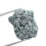 blue color raw diamond uncut natural rough appearance