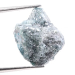 uncut rough diamond with rough blue diamond and transparent crystal look natural rough diamond