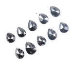 Wholesale Natural Black Pear Cut Diamond, diamond, what is a black diamond, diamond ring, how to tell if a diamond is real, rough stones,