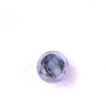 0.66 Ct natural grey round diamond rustic loose diamond for custom jewelry