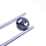 0.66 Ct natural grey round diamond rustic loose diamond for custom jewelry