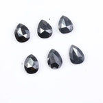 Buy 1.59 CT Natural Pear Fancy Black Diamond, what does a raw diamond look like, how to identify a raw diamond, offering diamods, lab grown vs natural diamond, man made diamond rings, how to tell if a diamond is real.