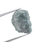 blue raw mined diamonds for jewelry