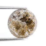 4.22Ct Brownish-Grey Polised Diamond Loose Round Brilliant Diamond Use For Making Jewelry Shine