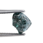 blue color raw rough gemstones raw stone engagement rings