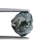 blue color raw rough gemstones raw stone engagement rings