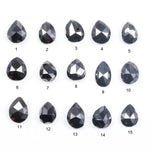 Natural Pear Brilliant Fancy Black Diamond, diamond, what is a black diamond, lou diamond phillips, best man made diamonds, lab grown vs natural diamond, raw diamonds, natural diamond vs lab grown.