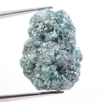 raw blue diamond stone with rough natural diamond crystal structure natural rough diamond