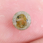 yellow colour round diamond with hidden halo