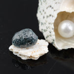 blue color raw stone rings raw rough gemstones