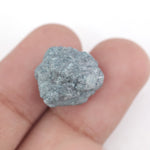 blue color rough raw uncut diamonds for jewelry