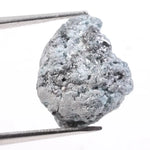 raw blue diamond and raw unpolished diamond with natural crystal texture natural rough diamond