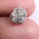 4.07 Ct rare grey rough diamond natural loose uncut raw crystal for custom Rings