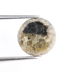 4.02Ct Natural Diamond Fancy Round Brilliant Diamond Yellowish- Black Diamond For Custom Jewelry Making