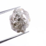 4.07 Ct rare grey rough diamond natural loose uncut raw crystal for custom Rings