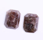 1.43 Ct Radiant Cut Diamond Pair Brown Colored Diamond Use For Jewerly Unique Diamond