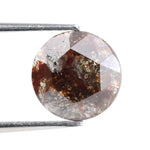 2.00Ct Natural Brownish-Grey Colored Diamond Round Brilliant Cut Diamond Use For Custom Jewelry Making