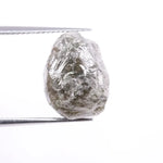 7.69 Ct Natural Grey Rough Diamond Loose Uncut Raw Diamond Use For Jewerly