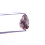 0.98 Ct dark brown pear shape diamond for engagement ring and handmade jewelry