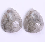 5.74 Ct Unique Grey Colored Diamond Pear Cut Diamond Use For Jewerly Unique Diamond