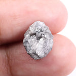 6.33 Ct Uncut Grey Loose Rough Diamond Natural Raw Diamond Use For Custom Jewerly
